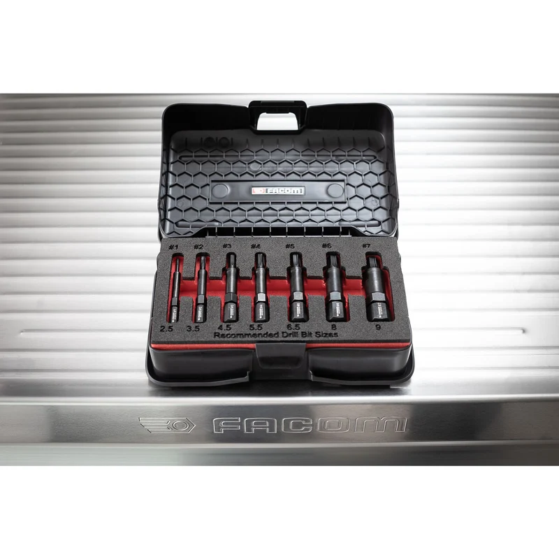 [SXE.J7MGRPPB] Jeu d'extracteurs OGV® Grip, 7 pièces