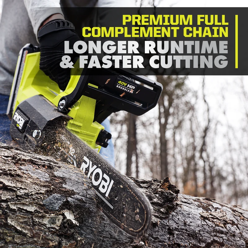 40V HP Brushless 12" Top Handle Chainsaw