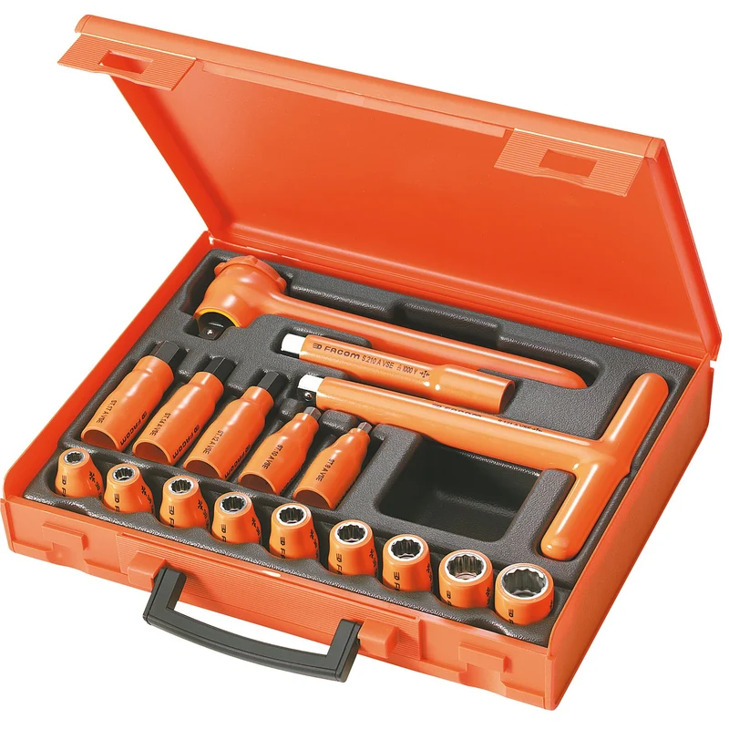 [S.401AVSE] Composition de 17 outils 1/2" isolés 1000 volts, série VSE