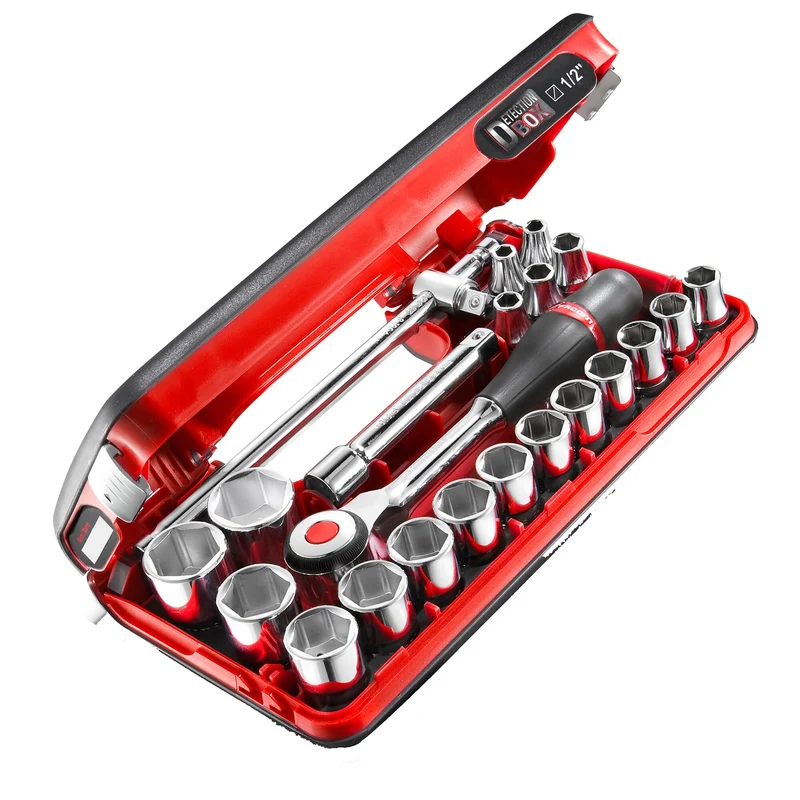 [S.360DBOX4PB] Jeu de douilles DBOX, 6 pans métriques, 1/2"