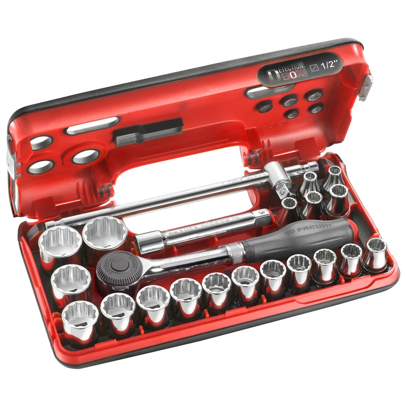 [S.360DBOX412] Jeu de douilles DBOX, 12 pans métriques, 1/2"