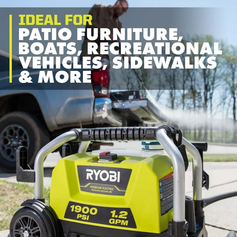1900 PSI 1.2 GPM Electric Pressure Washer