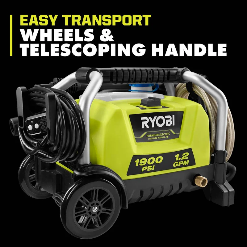 1900 PSI 1.2 GPM Electric Pressure Washer