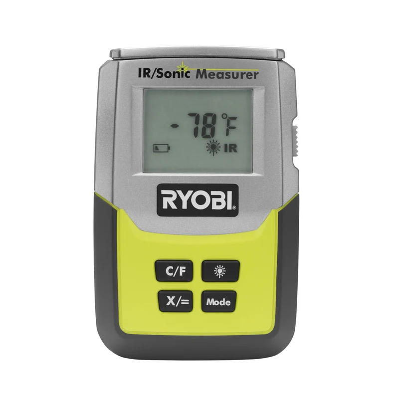 3 in 1 Infrared Thermometer, Sonic Distance Measurer, Laser Pointer