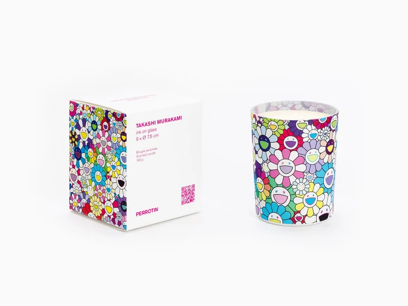 Perrotin x Takashi Murakami - Bougie (blanche)