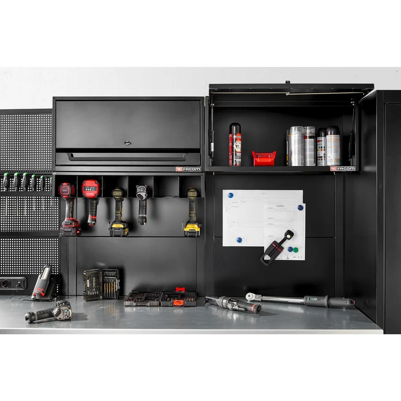 [RWS2-POWRACKBS] Support de rangement pour outils électroportatifs - noir - RWS2