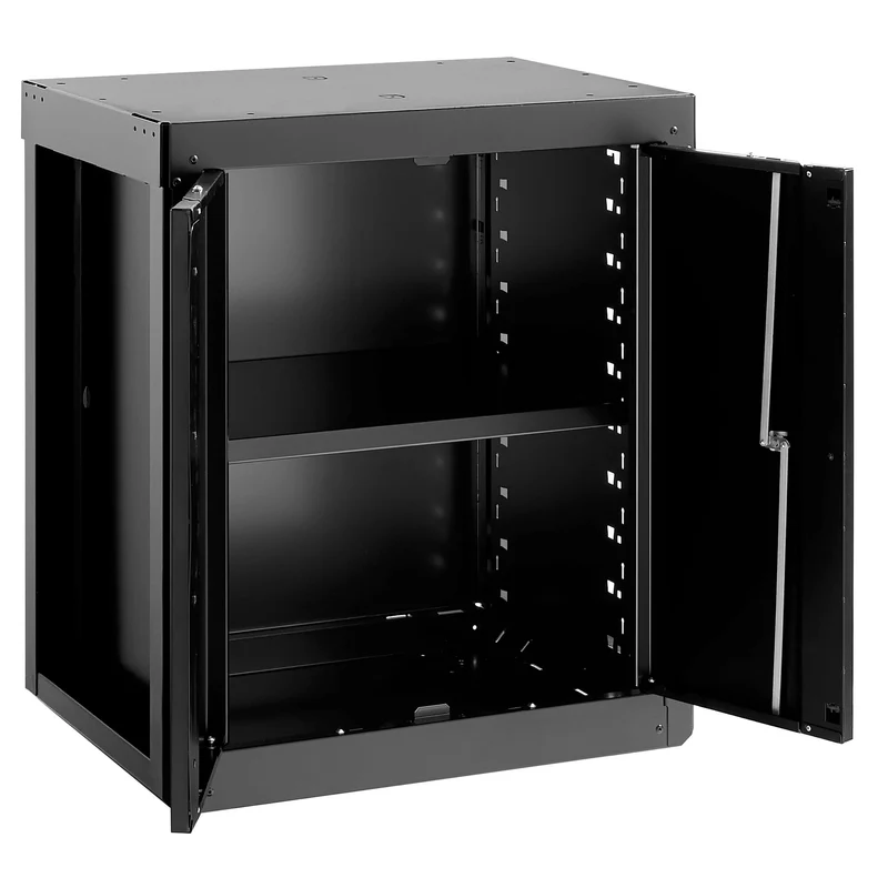 [RWS2-MBSPPBS] Meuble bas 2 portes - noir - RWS2