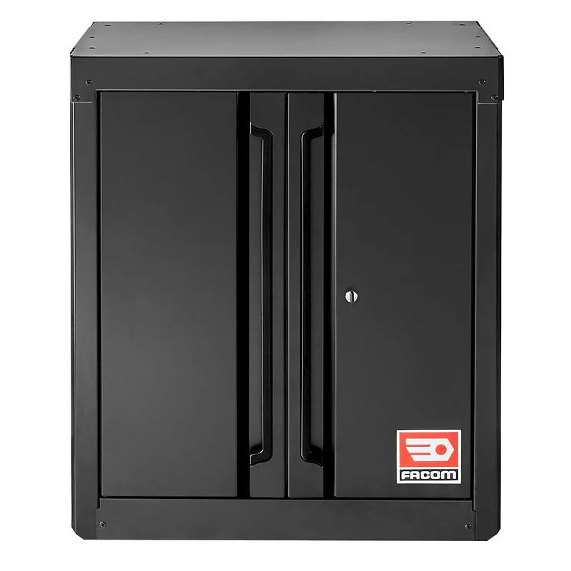 [RWS2-MBSPPBS] Meuble bas 2 portes - noir - RWS2