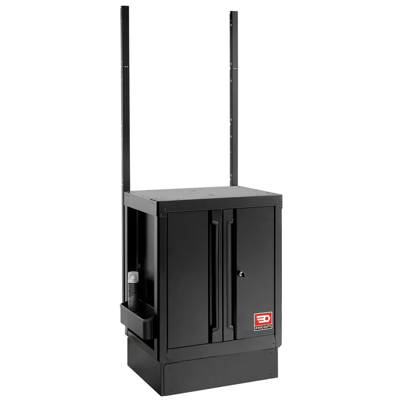 [RWS2-MBSPPBS] Meuble bas 2 portes - noir - RWS2