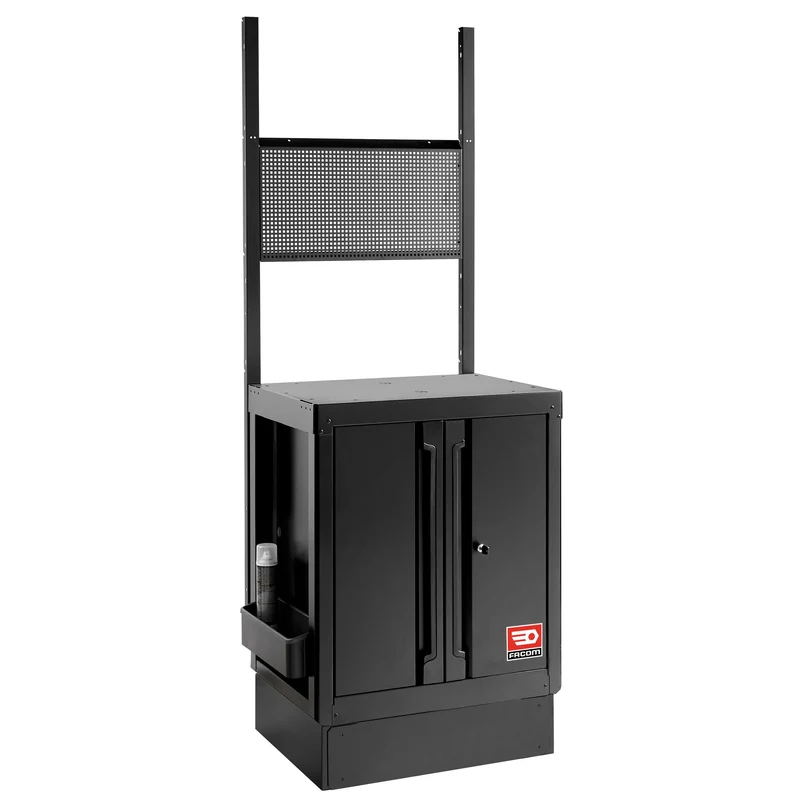 [RWS2-MBSPPBS] Meuble bas 2 portes - noir - RWS2