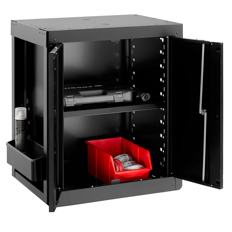 [RWS2-MBSPPBS] Meuble bas 2 portes - noir - RWS2