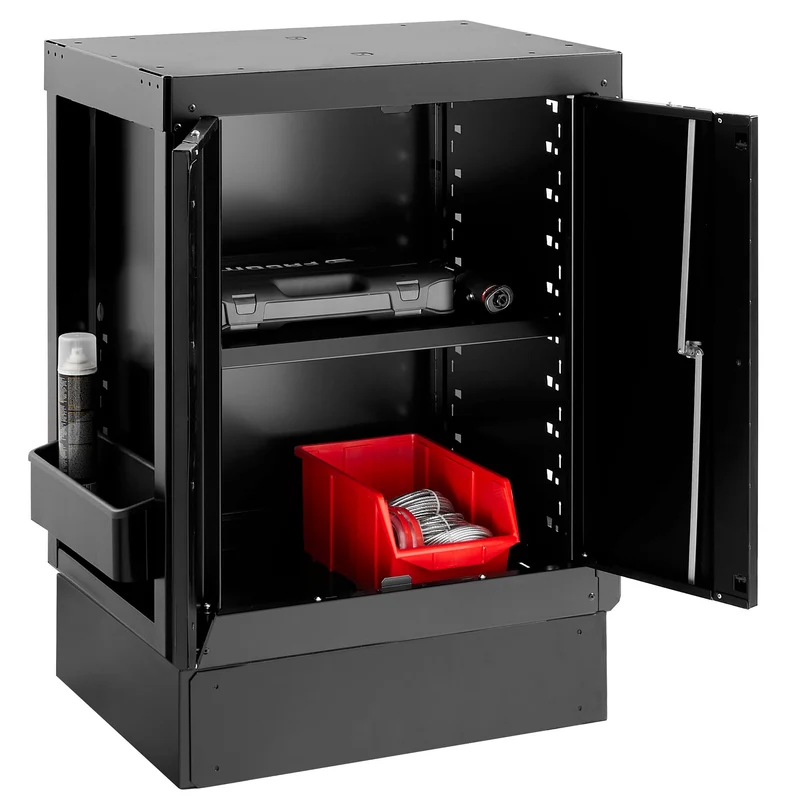 [RWS2-MBSPPBS] Meuble bas 2 portes - noir - RWS2