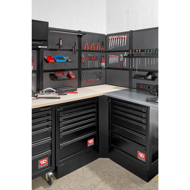 [RWS2-CSWBS] Meuble d'angle - plan de travail bois - RWS2