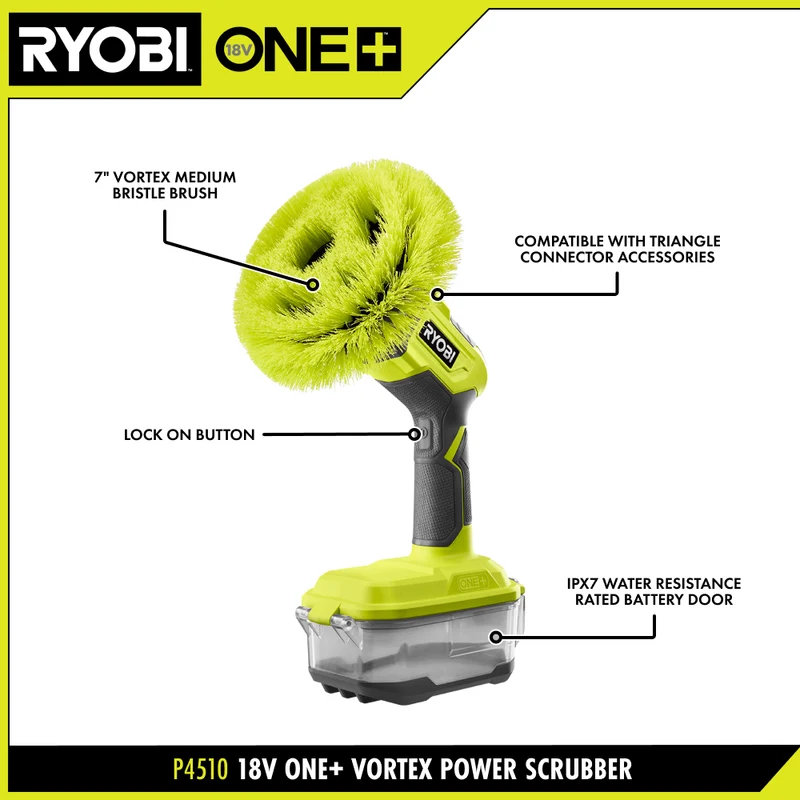 18V ONE+ VORTEX Power Scrubber Kit