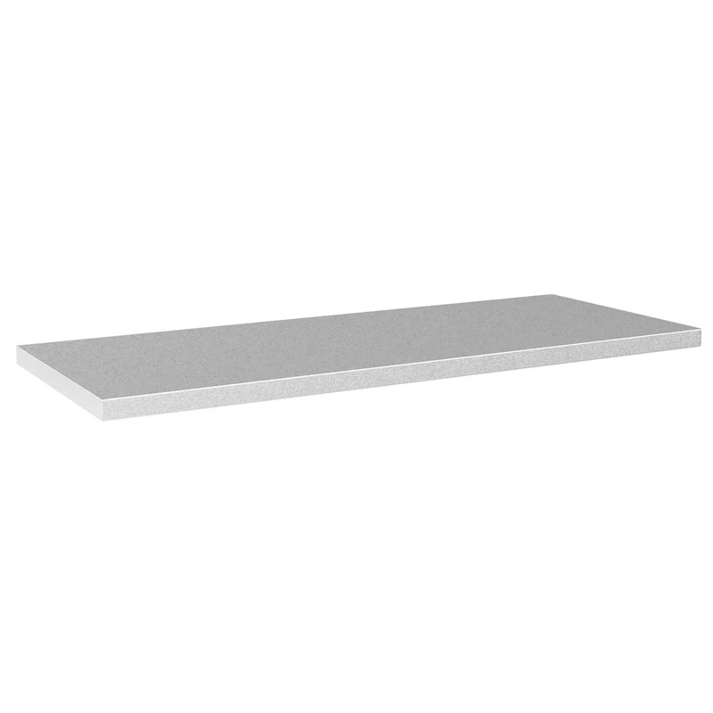 [RWS-PBG2] Plateau bois recouvert d'acier galvanisé, 1450 mm