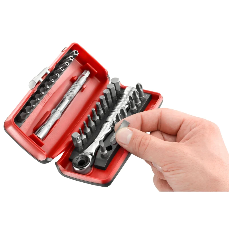 [R.PEJ31] Coffret d'embouts, 31 pièces, 1/4''