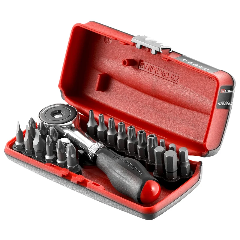 [R.PE360J22PB] Jeu d'embouts, 22 pièces, 1/4"