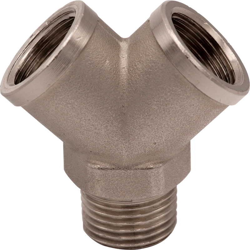 Rac Y : 1/2" M - 2 X 1/2" F 256710 Lacme