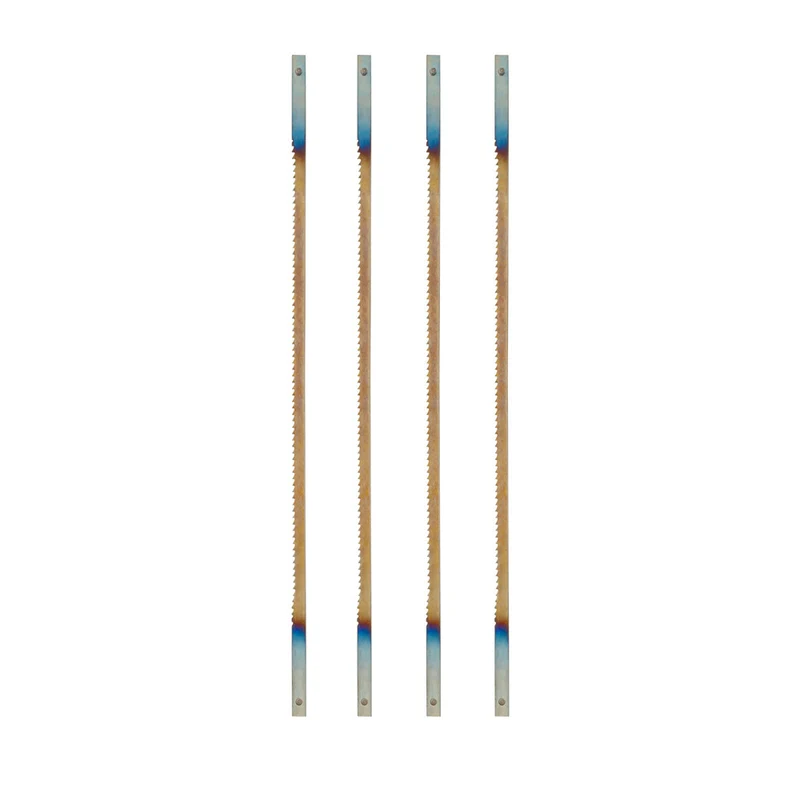 4 PC. 20 TPI Scroll Saw Pinned Blades