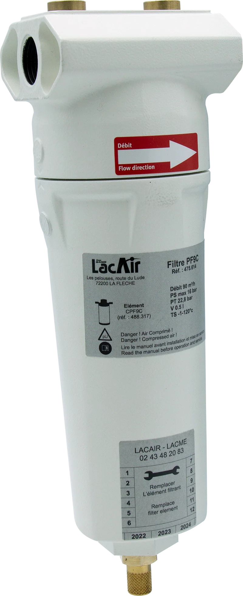 Pré-Filtre Pf9C - 1/2'' 475614 Lacme