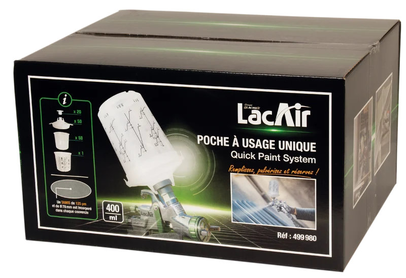 50 Godets Qps 400Ml 499980 Lacme