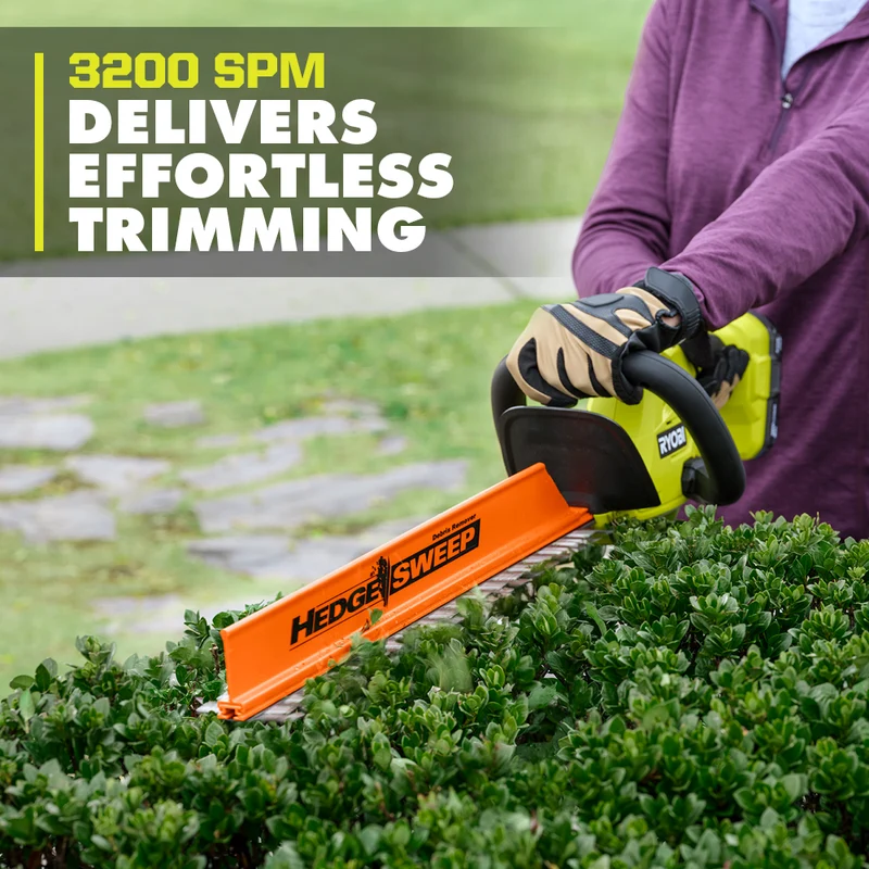 18V ONE+ 22" Lithium-Ion Electric Hedge Trimmer Cordless with 2.0 Ah Battery and Charger