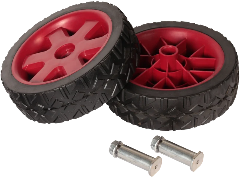 Kit 2 Roues Pl. Rn Ø200 +Axes 197010 Lacme
