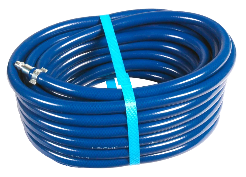 Tuyau Armé Ø8X14 Mm - 10M Pvc - Souple Avec Raccords 320400 Lacme