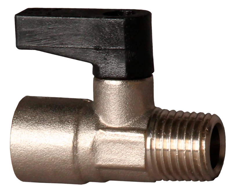 Mini Robinet 1/4" Mâle - 1/4" Femelle 473971 Lacme