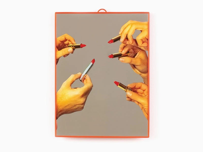 Seletti porte Toiletpaper - Mirror Lipsticks (medium)