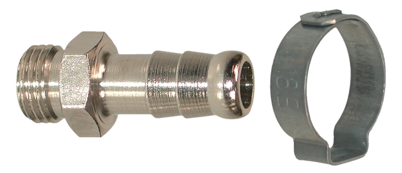 Rac 1230 Cannelé: Tuyau Intérieur Ø 10Mm - 1/4"M 367204 Lacme