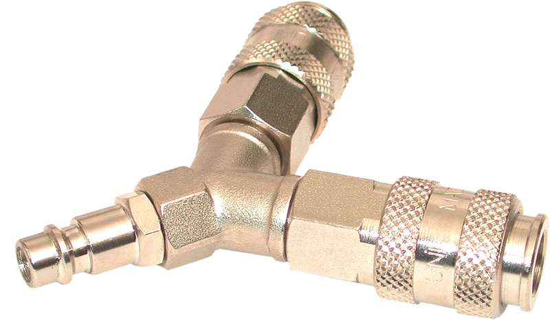 Kit 2 Sorties Coupleurs Rapides, Gros Débit, Passage Ø7,2Mm 366904 Lacme