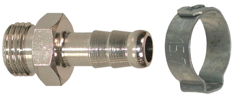 Rac 230 Cannelé: Tuyau Intérieur Ø 8Mm - 1/4"M 351504 Lacme