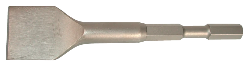 Burin Hexagonal Plat 50X220Mm Pour Décapeur Ref: 346 904 348804 Lacme