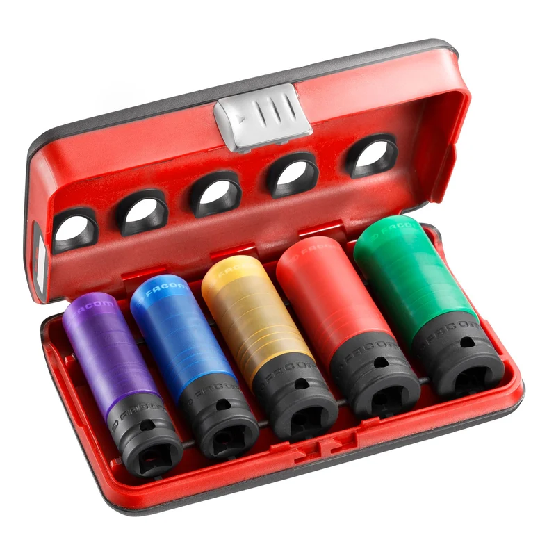 [NSI.5L] Coffret de douilles à choc renforcée 1/2"