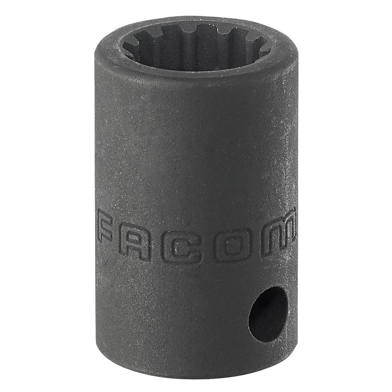 [NJ.14S] Douille impact,3/8" Spline 14, 7/16"