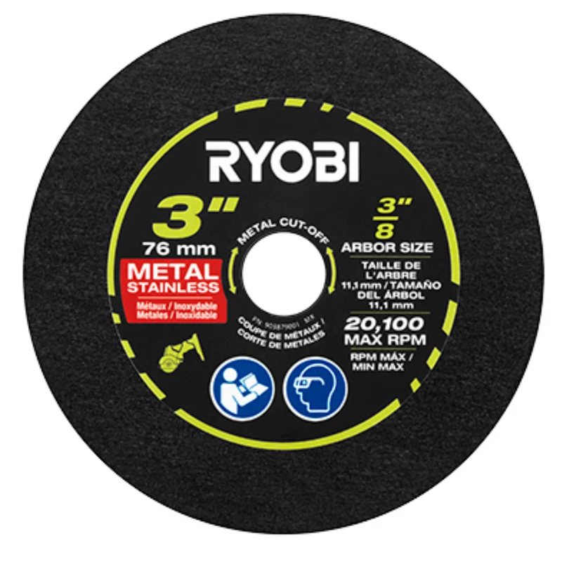 3 " Multi-Material Cut-Off Wheel Set (3-Pack)