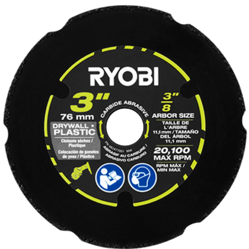 3 " Multi-Material Cut-Off Wheel Set (3-Pack)