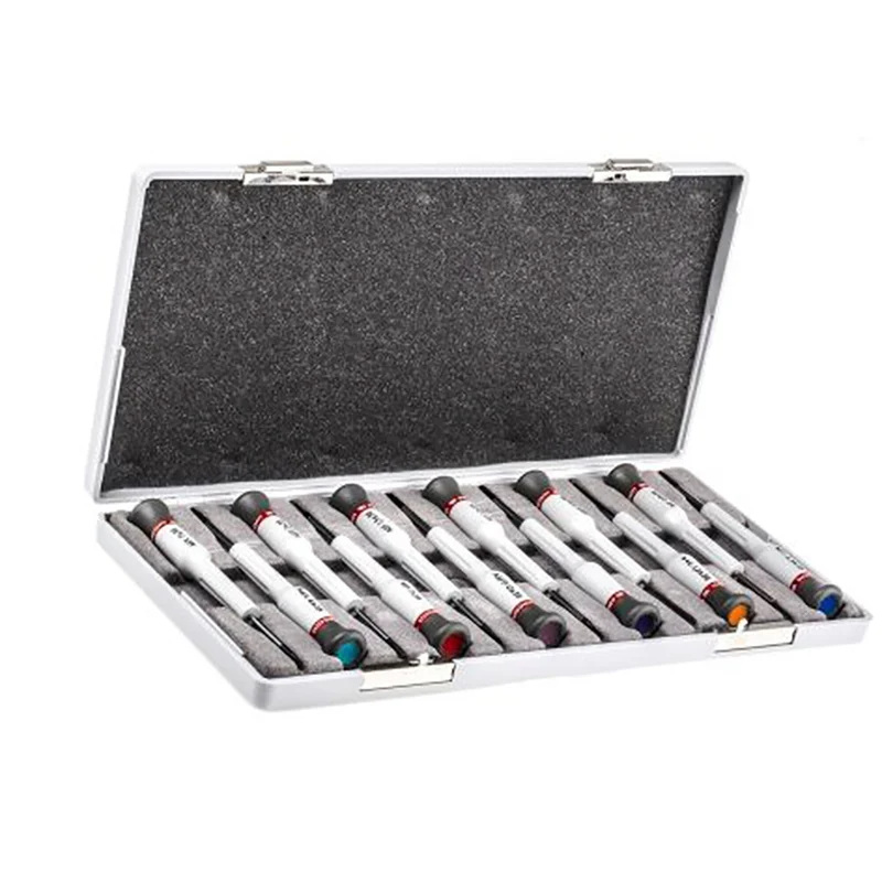 [MT.RS2] Coffret de tournevis MICRO-TECH®, pour vis à fente, Phillips®, 6 pans et TORX®, 12 pièces