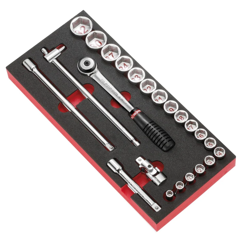[MODM.S1APB] Module mousse douilles, 6 pans métriques, 1/2"