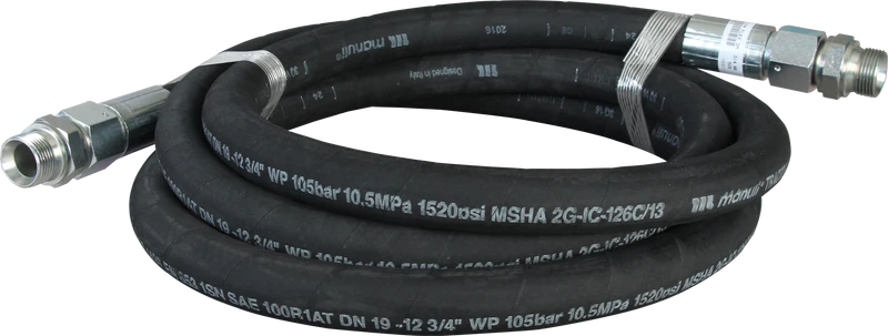 Flexible Noir L 3M Ø3/4 478512 Lacme