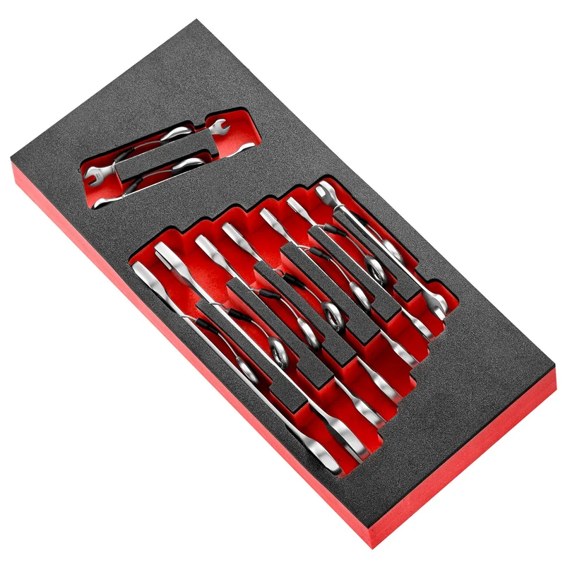 [MODM.44J9SLS] Module mousse 9 clés à fourches de 6 à 24 mm - SLS