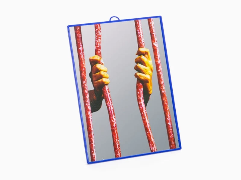 Seletti porte Toiletpaper - Saucisses miroir (petit)