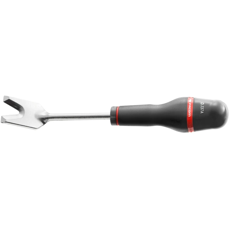 [D.137A] Spatule d'extraction de clips de fixation des tapis, garnitures ou panneaux