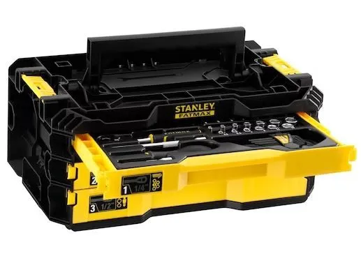 Boite à outils 3 tiroirs complète 126 pcs - PRO-STACK FMMT98107-1 STANLEY