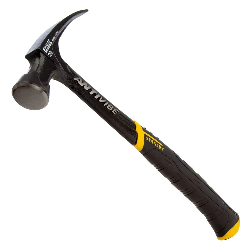 MARTEAU ARRACHE-CLOUS FORGÉ DROIT ANTIVIBE 570G FATMAX FMHT1-51278 STANLEY