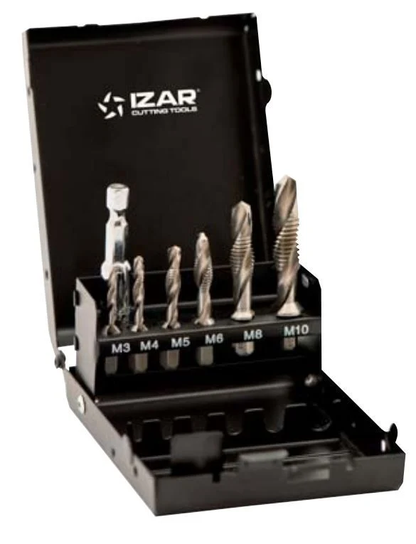 COFFRET FORET PERCAGE TARAUDAGE M3-4-5-6-8-10- 1610.11025 IZAR