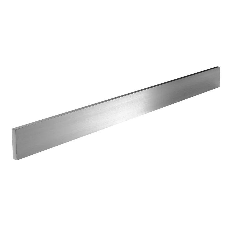 [809.IN500] Règle pleine en inox non graduée, 500 mm