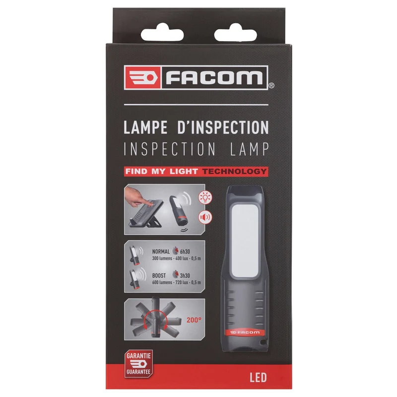 [779.CL5PB] Lampe d'inspection « Find My Light », 600 lumens