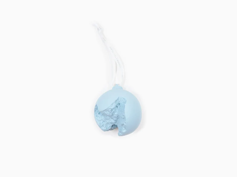 Snarkitecture x Seletti - Boule de noël - Light Blue Broken ornament - (Décoration de noël)
